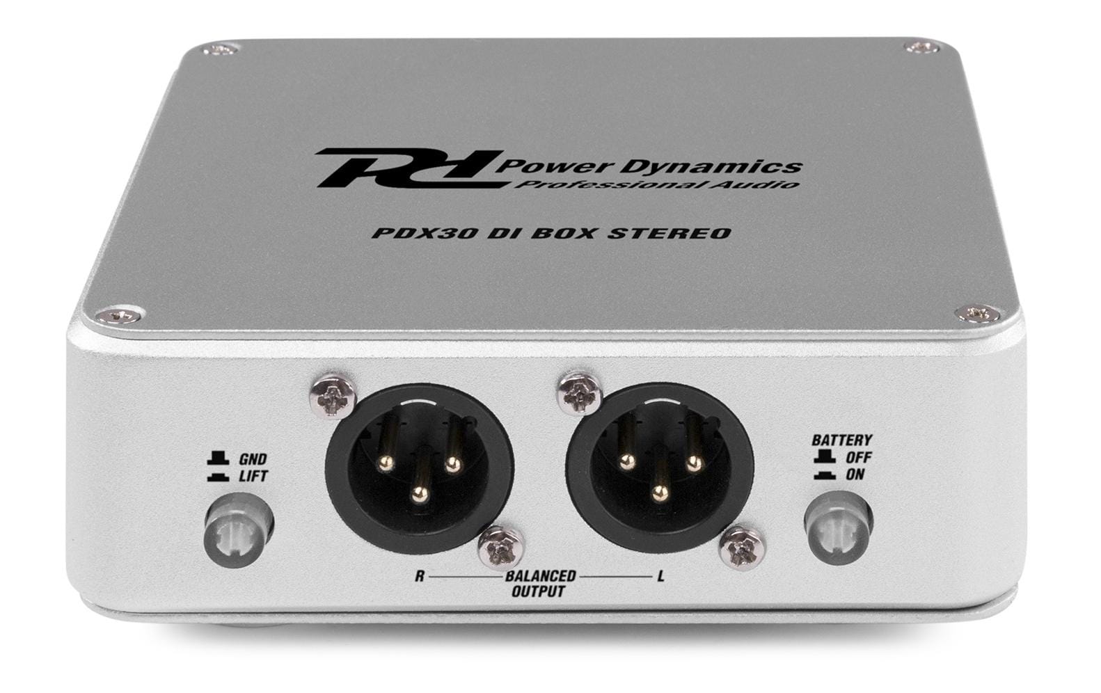 Power Dynamics PDX30 DI BOX Stereo