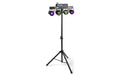 Max PartyBar 10 2x Jellymoon, 2x PAR LED, 6x 3W, UV, Stand