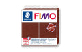 FIMO Modelliermasse leather-effekt 57g, Nuss