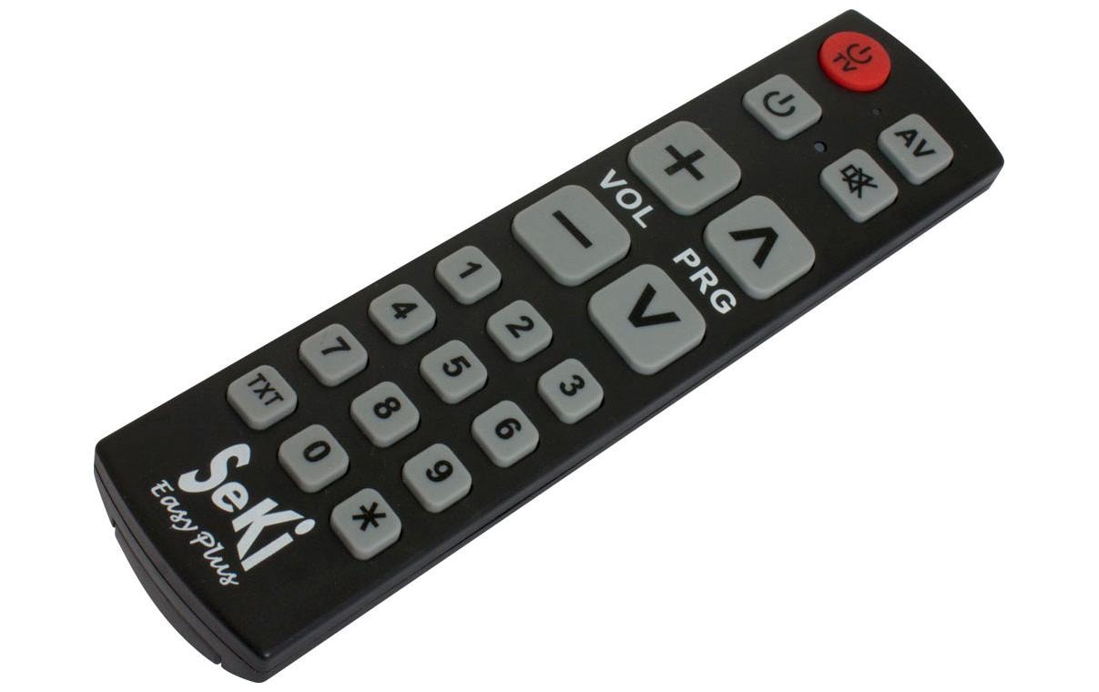 SeKi Easy Plus schwarz Universal Fernbedienung