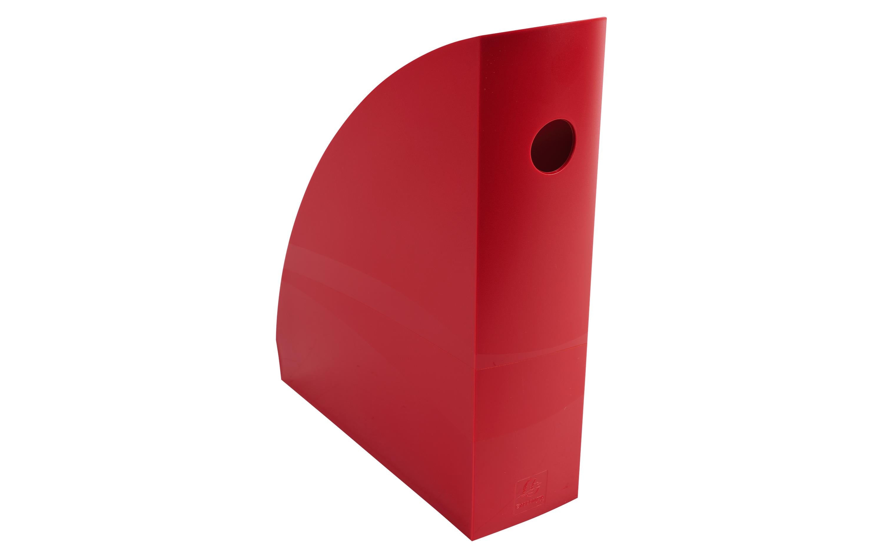 Exacompta Stehsammler Mag-Cube Iderama rot 270 x 82 x 305 mm, 1 Stk