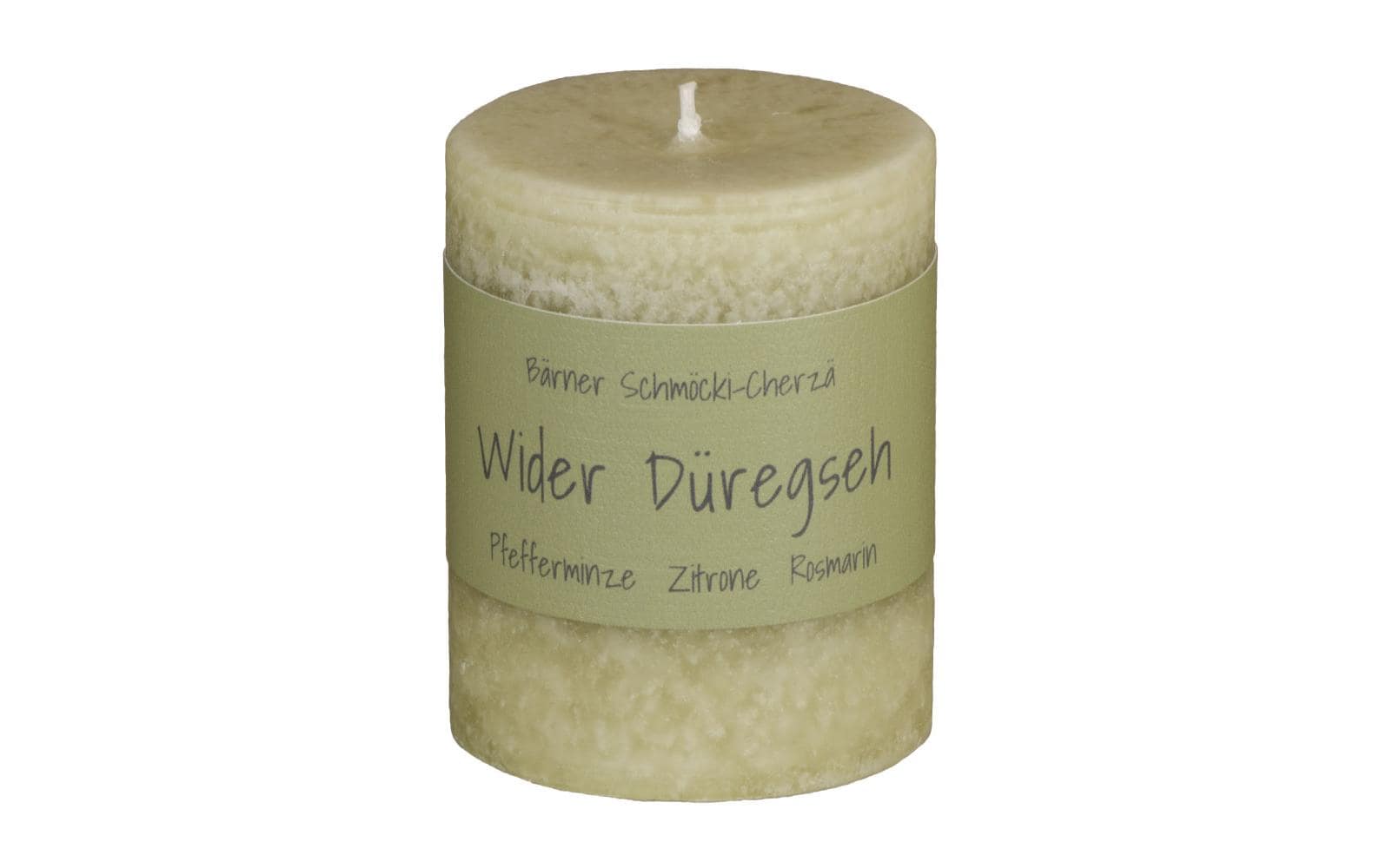 Schulthess Duftkerze "Wider Düregseh" D: 7 cm, H: 8,Pfefferminze,Zitrone,Rosmarin