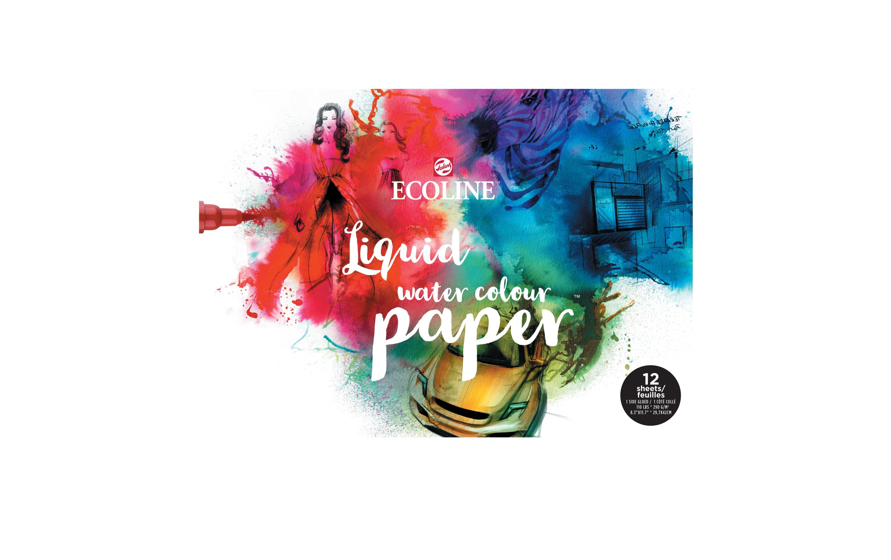 Talens Künstlerpapier Ecoline 290g/m2, 12 Stk., A3