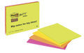 3M Post-it Super Sticky Grossformate 4 Blocks à 45 Blatt - 149 x 200mm