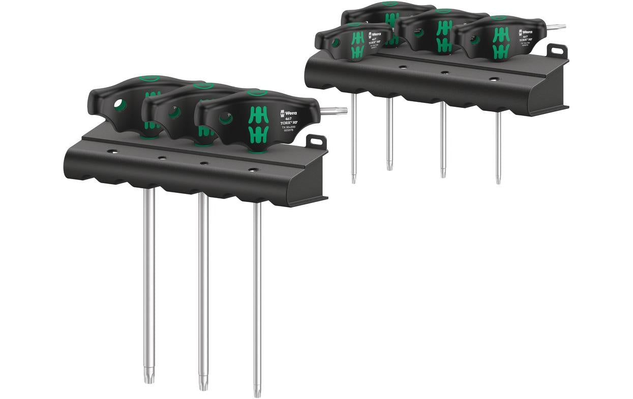 Wera 467/7 TORX HF Set 1 Schraubendr.satz Quergriff-Schraubendreher Torx