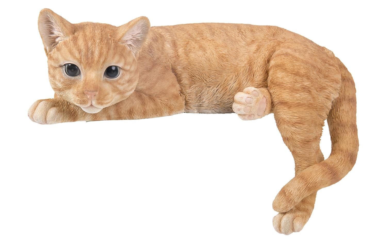 Vivid Arts Katze Ginger liegend, Polyresin 33.5 x 21.7 x 15.5 cm
