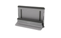 LMP vertikaler Notebook Halter Space Grau für Notebook 12 bis 16 Zoll, aus Aluminium