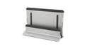 LMP vertikaler Notebook Halter Silver für Notebook 12 bis 16 Zoll, aus Aluminium