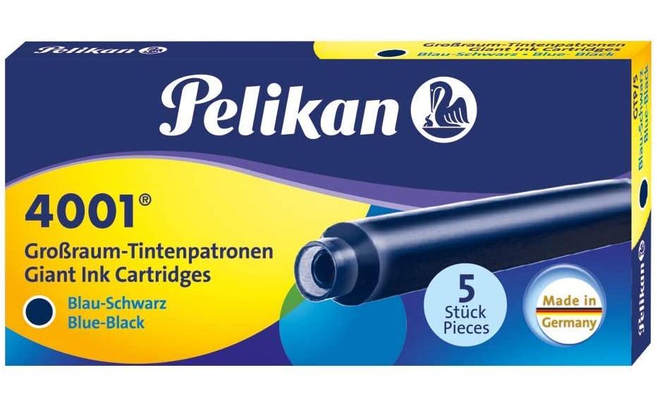Pelikan Tintenpatrone GTP/5 blau-schwarz