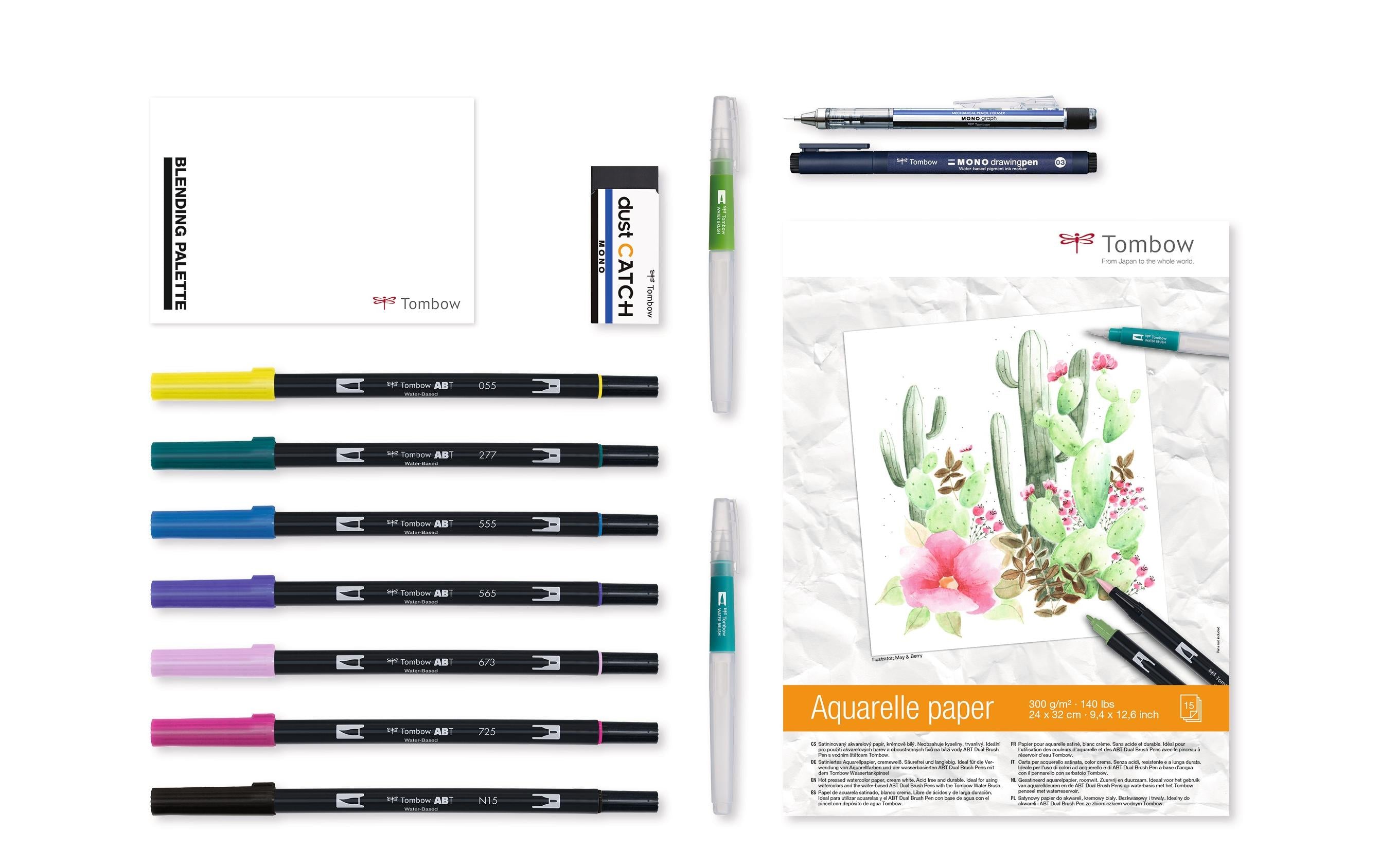 Tombow Have Fun Home Set Watercoloring verschiedene Artikel