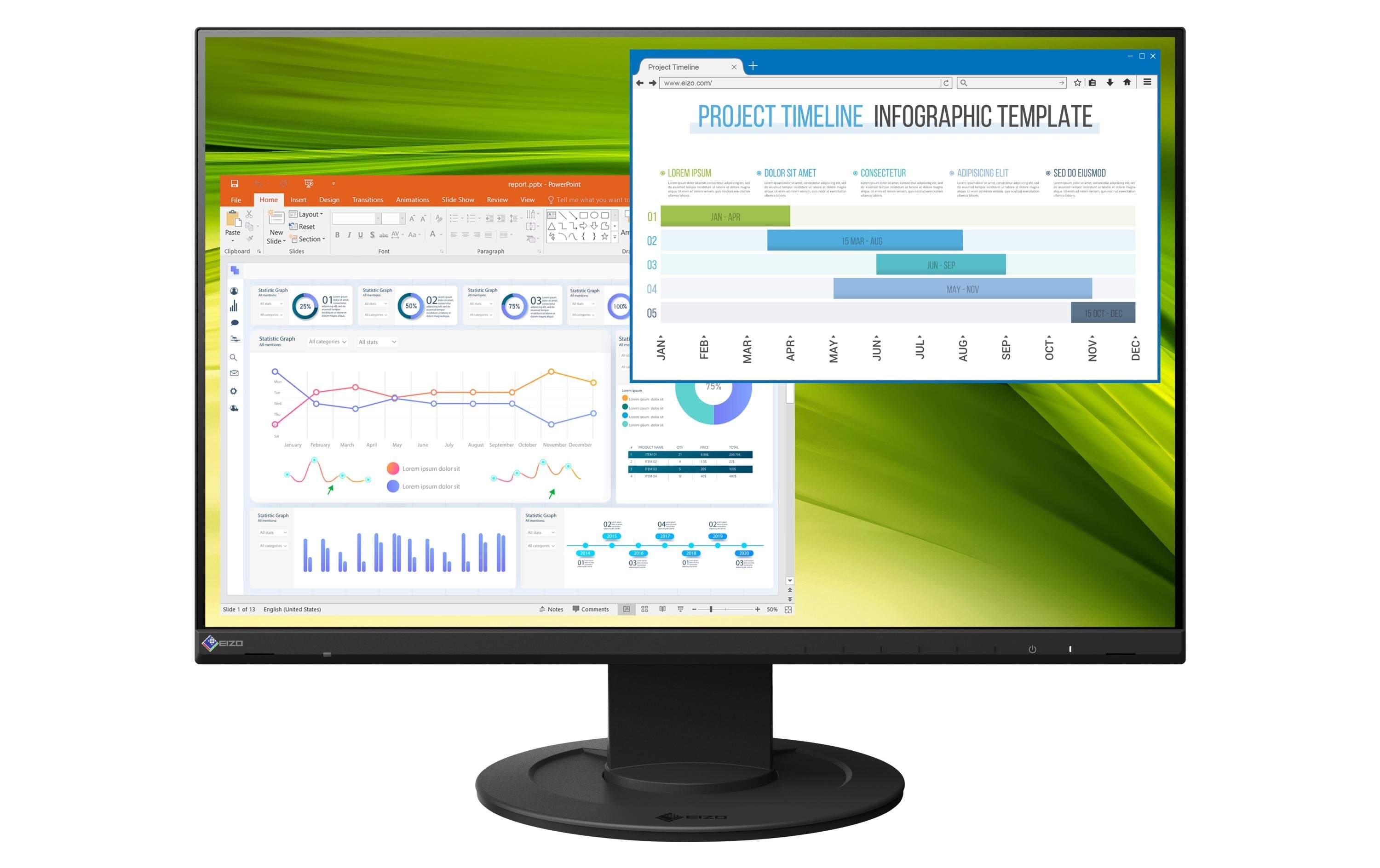 EIZO EV2360-Swiss Edition 22.5" schwarz