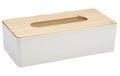 Diaqua Papiertuchspender Bambus, Weiss 26 x 13 x 7.2 cm