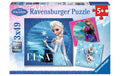 Puzzle DFZ: Elsa, Anna & Olaf 3x49 Teile