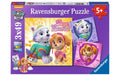 Puzzle PAW: Bezaub. Hundemädchen 3x49 Teile