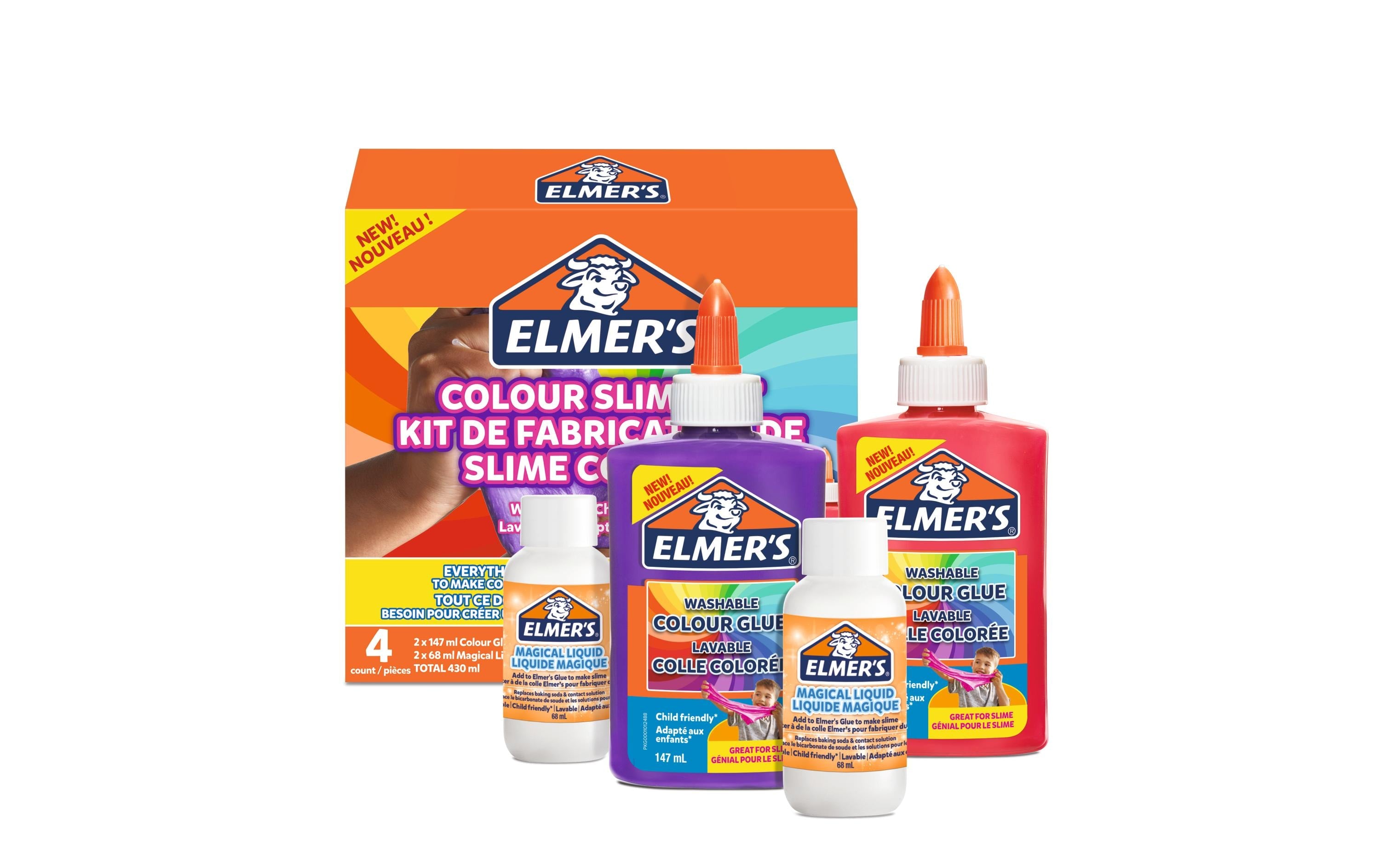 Elmer's Slime Kit Opaque pink und lila