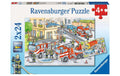 Puzzle Helden im Einsatz 2x24 Teile
