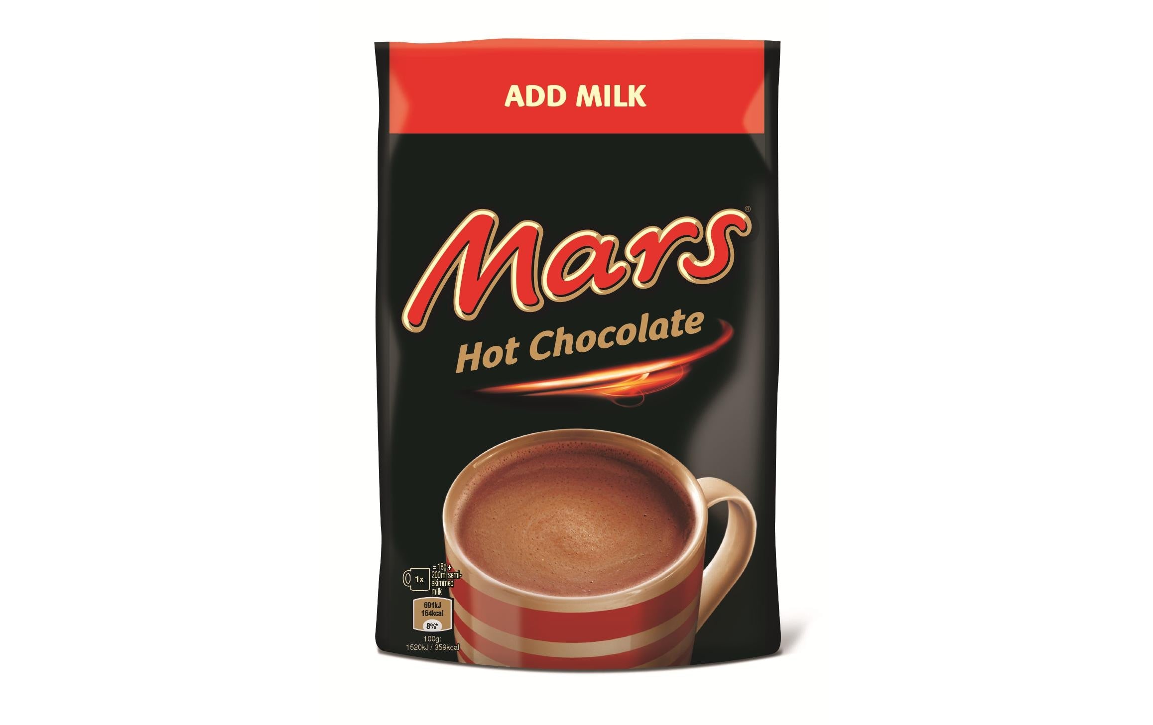 Mars Hot Chocolate Pulver 140g