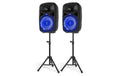 Vonyx VPS102A Active Speaker Set 10", LED, MP3, BT