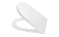 diaqua WC-Sitz Rouen, Weiss Absenkautomatik, 41-47 x 36 cm
