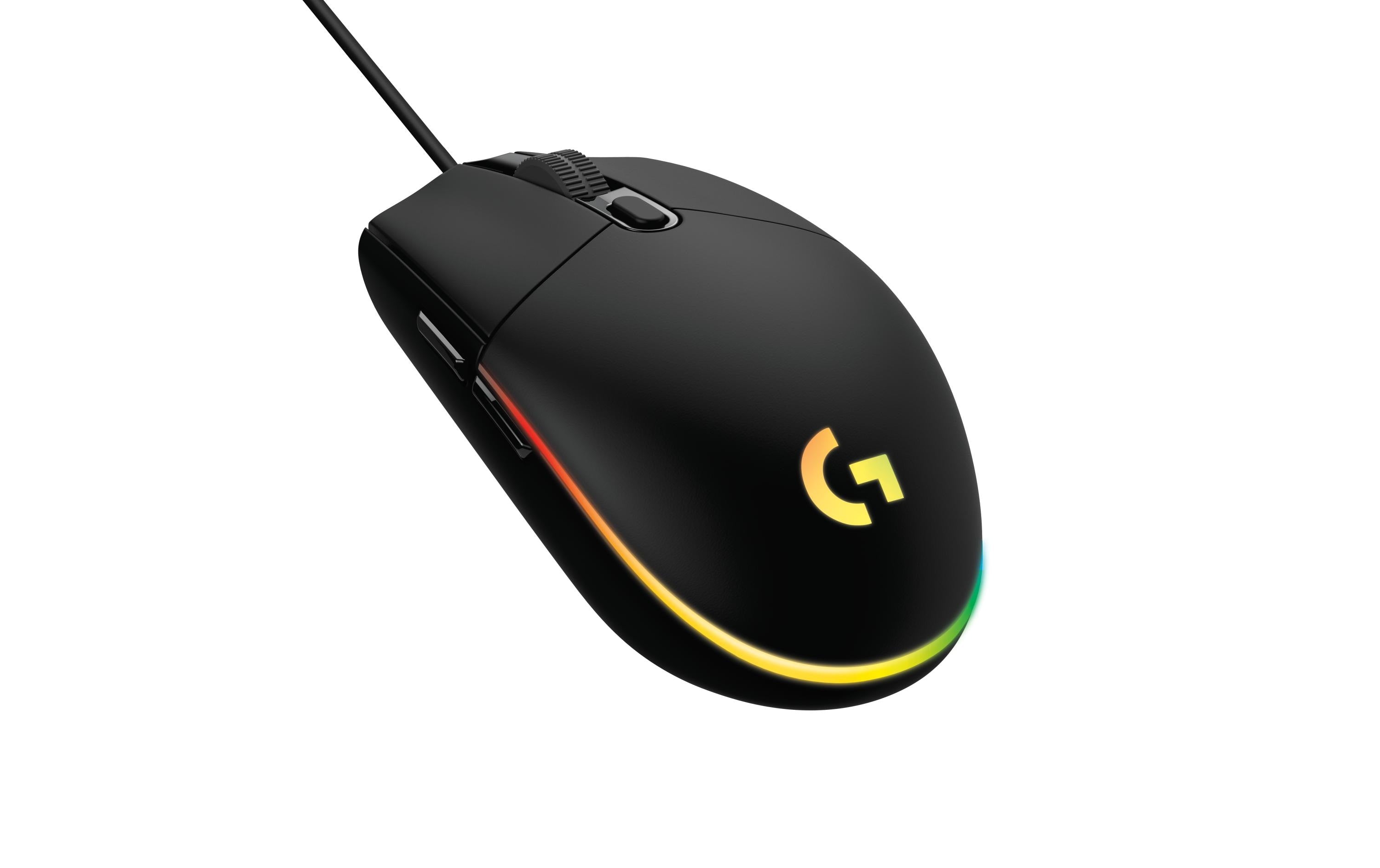 Logitech G203 Lightsync Gaming Mouse black USB