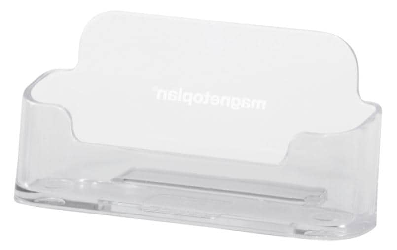 Magnetoplan Visitenkartenhalter transparent