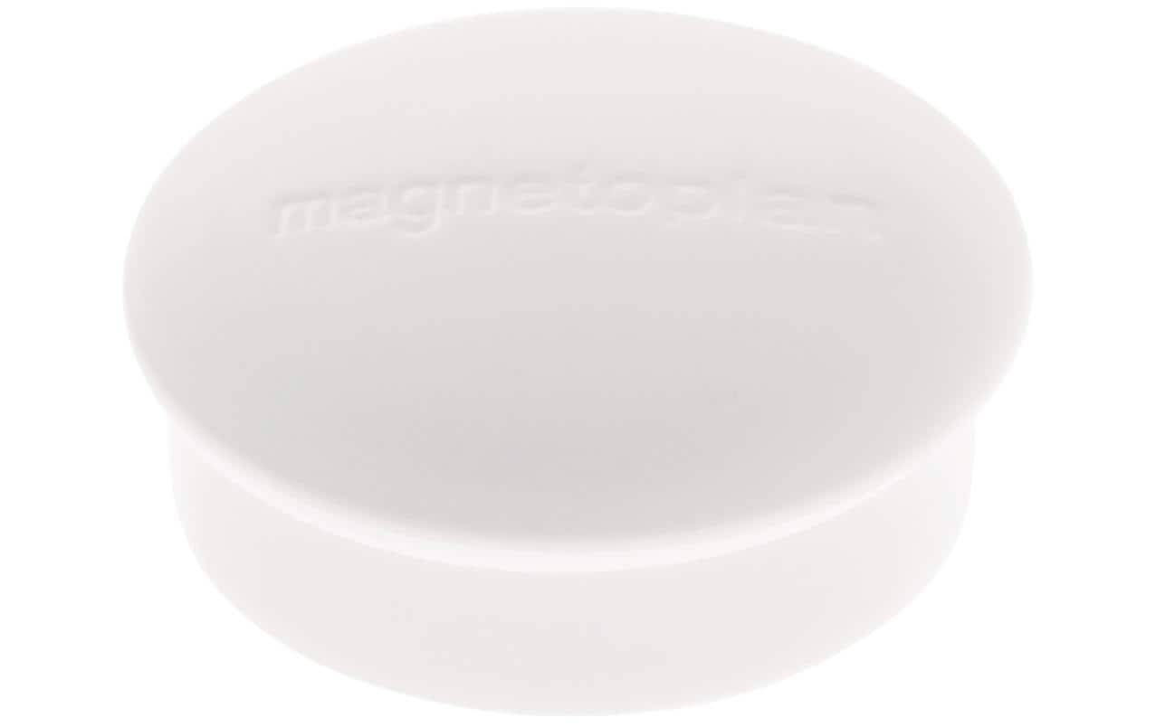 Magnetoplan Magnet Discofix 10 Stück weiss, 19 mm für 0.1 kg