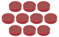 Magnetoplan Magnet Ergo 30mm rot, 10 Stück