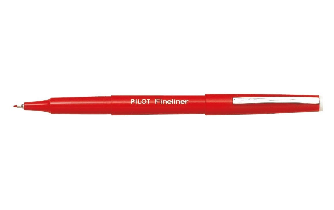 Pilot Fineliner rot 0.4mm