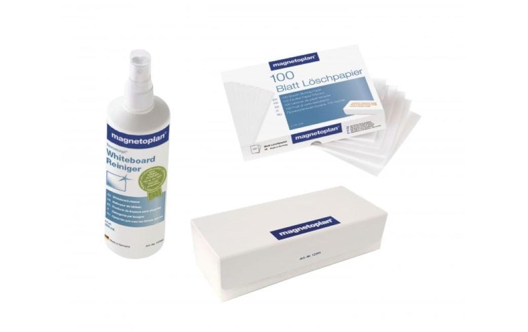Magnetoplan Reinigungsset für Whiteboards 3-teilig