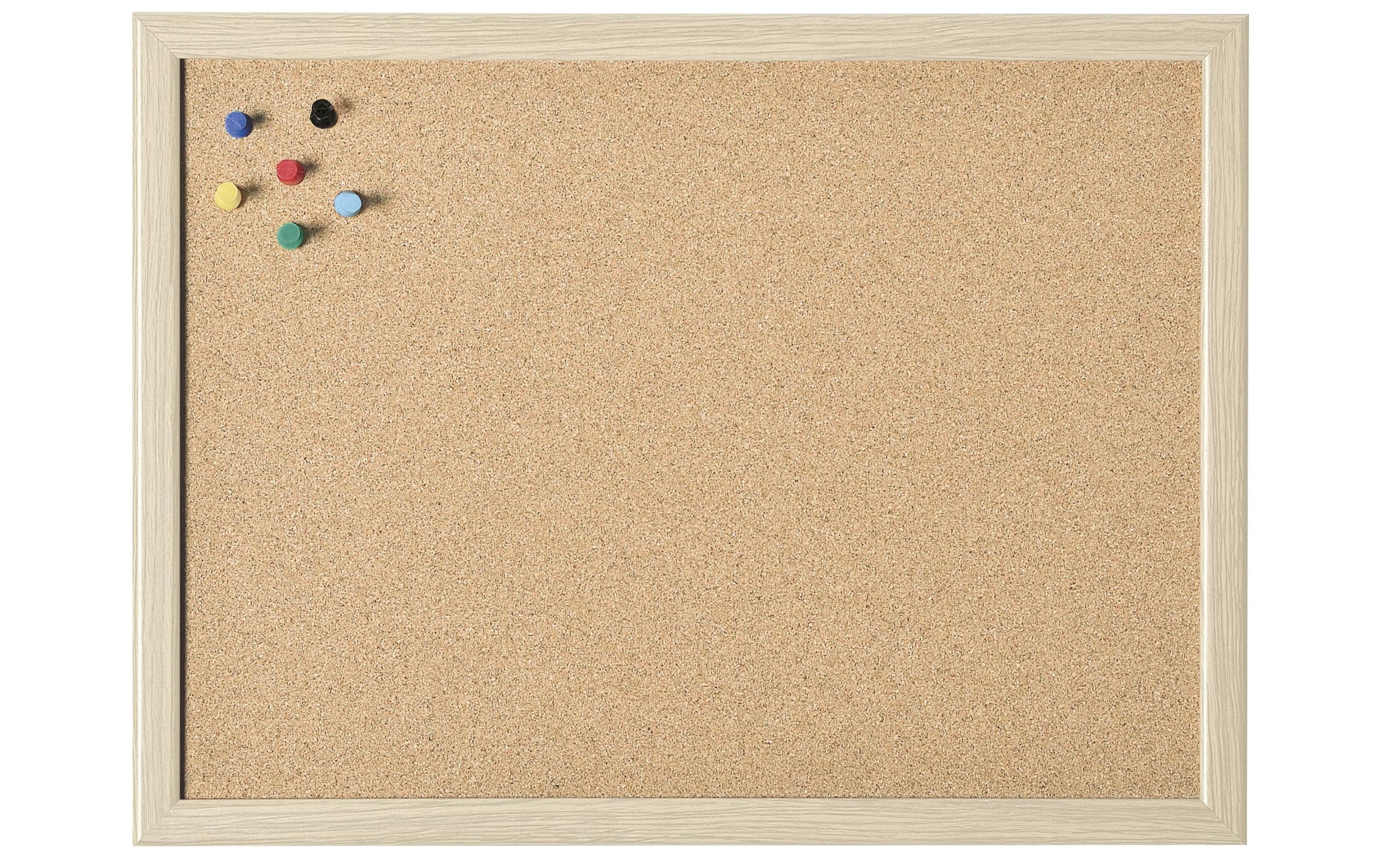Magnetoplan Korktafel mit Holzrahmen 60 cm x 40 cm