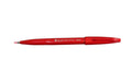 Pentel Brush Sign Pen, Faserschreiber rot