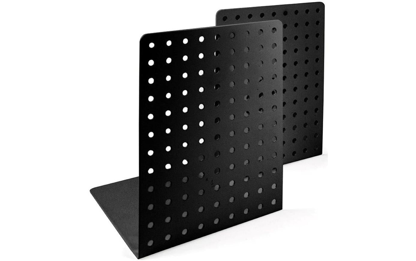 Trendform Buchstützen DOTS 2er Set schwarz