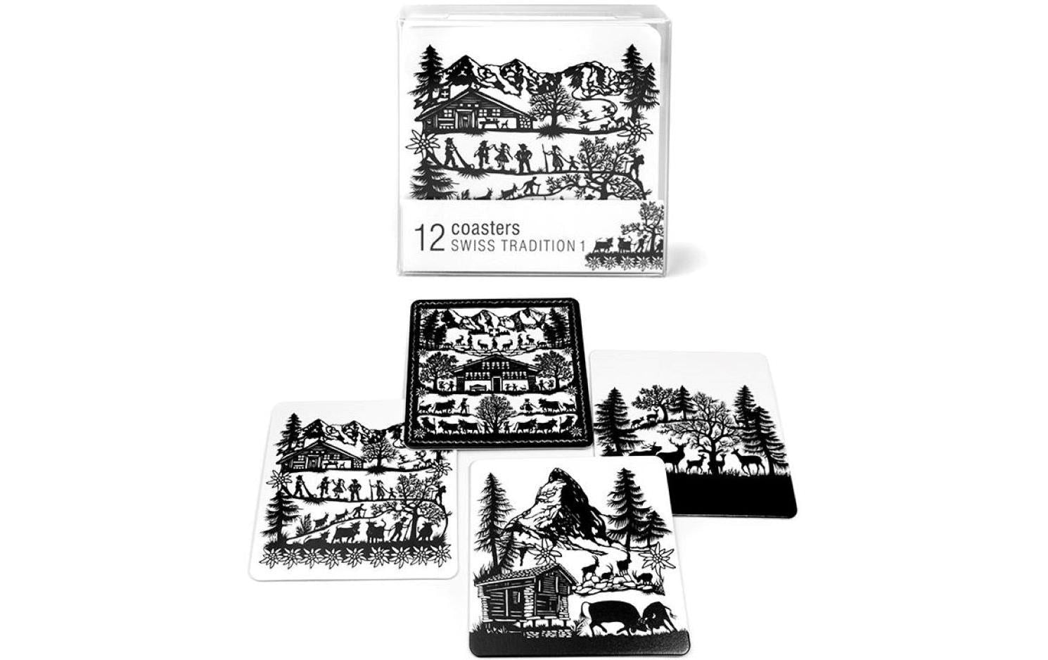 Trendform Untersetzer Swiss Tradition 1 12er Set