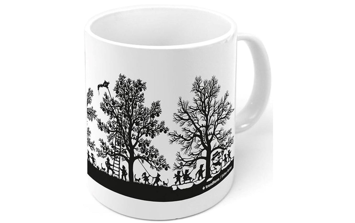 Trendform Tasse Swiss Seasons Scherenschnitt Esther Gerber