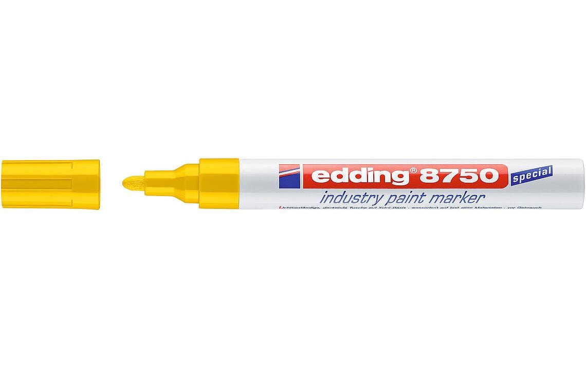 Edding Lackmarker Industrie 8750 1 Stk., Strichbreite ca. 2 -4 mm