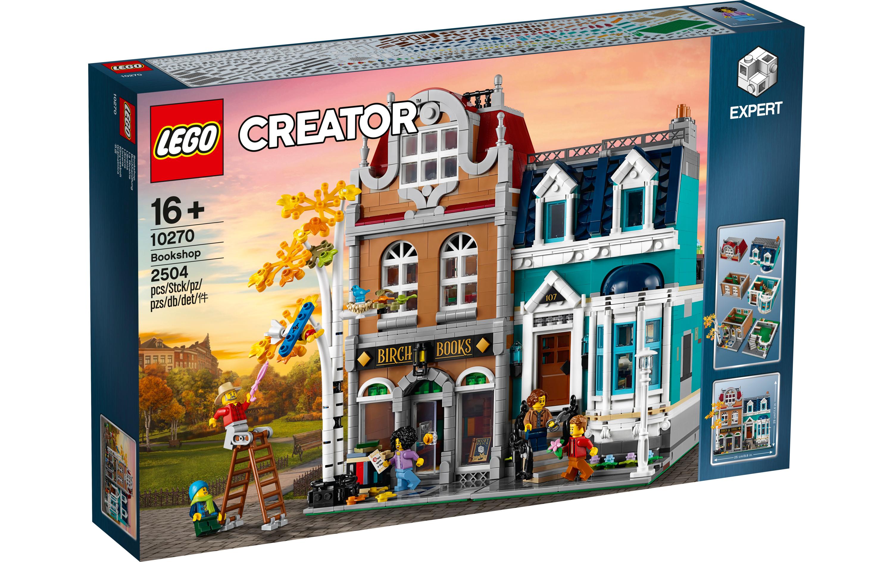LEGO Creator Buchhandlung Alter: 16+ Teile: 2504