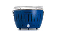 LotusGrill Tischgrill S, tiefblau 29 cm Grillfläche, mit USB