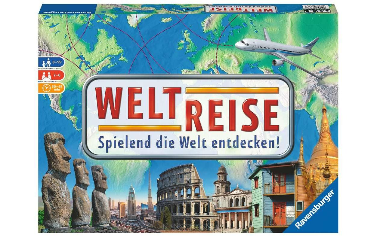 Gesellschaftsp. Weltreise D Alter: ab 8 Jahren