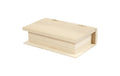 Creativ Company Holzbox in Buchform 14 x 9 cm, Pinie