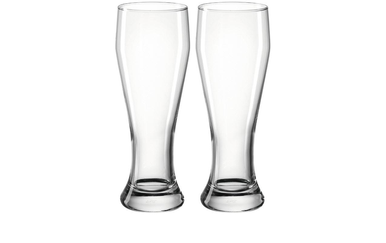 Montana Bierglas Basic, Weizen, 655ml 2 Stück, D: 8cm, H: 24cm
