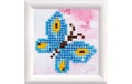 Diamond Dotz Bastelset Diamanten-Mosaik Schmetterling-Bild, 7.6 x 7.6 cm
