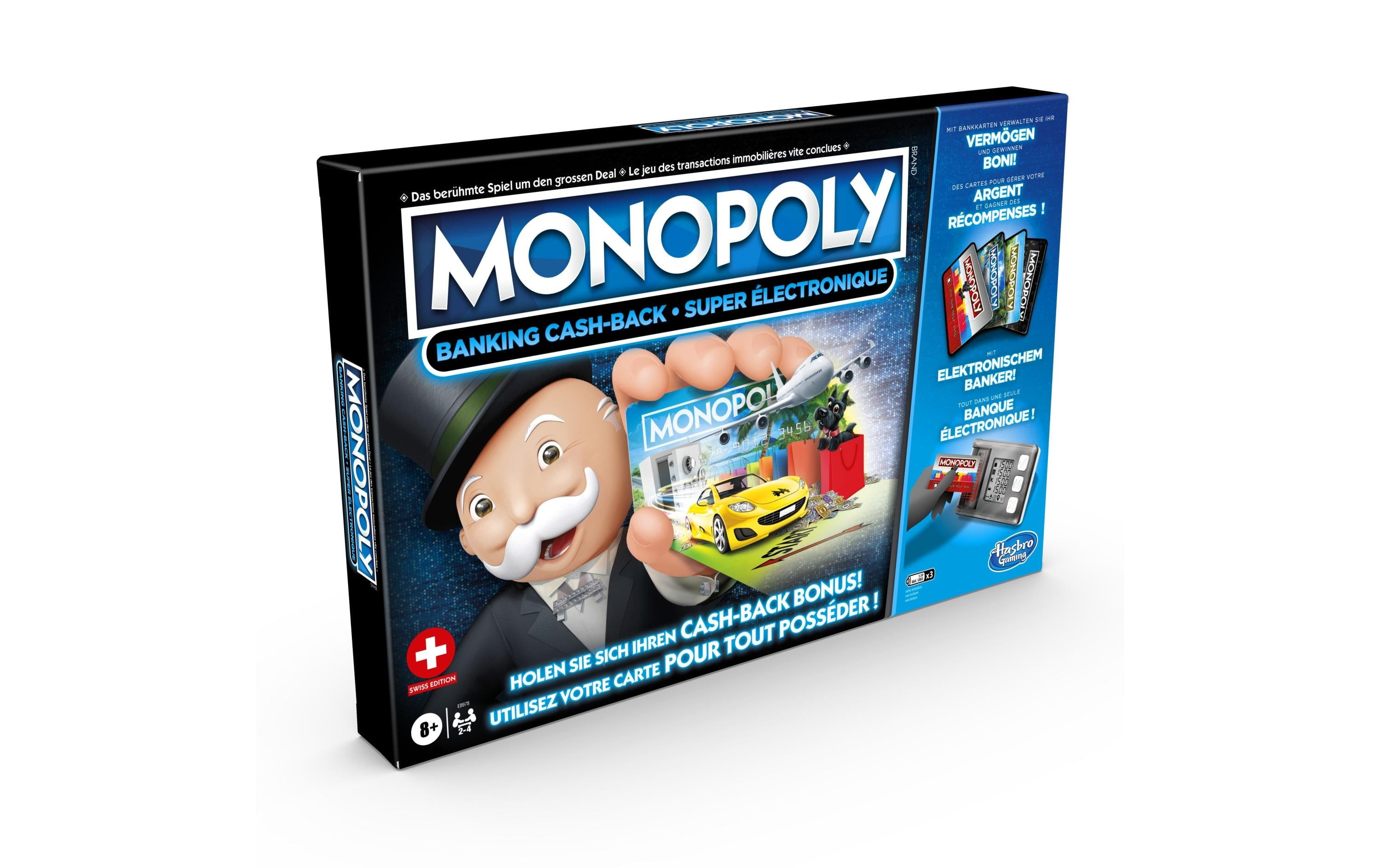 Monopoly Banking Cash-Back Alter ab: 8 Jahren
