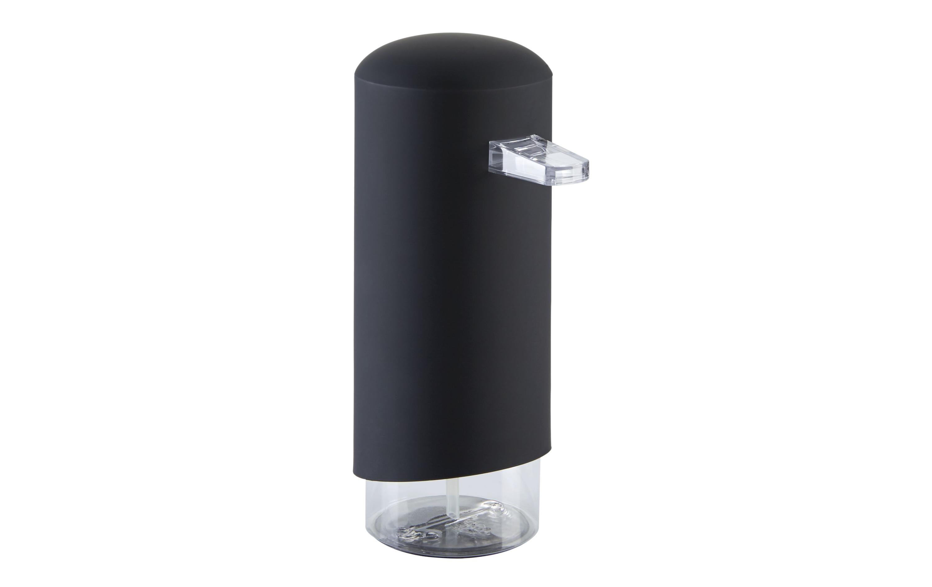 diaqua Schaumseifenspender, Schwarz 6.5 x 17 cm, 250 ml