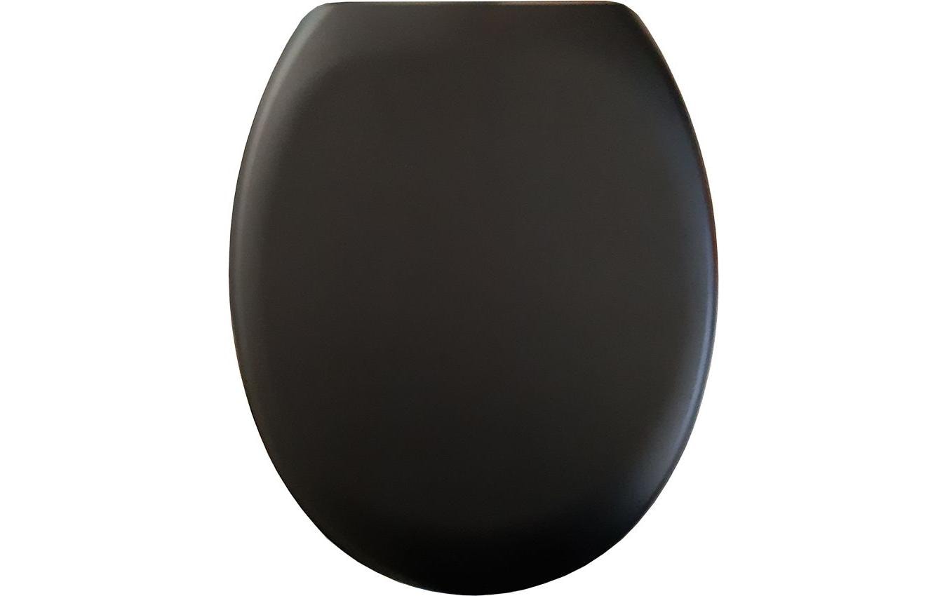 Diaqua WC-Sitz Race, Slow Down,Schwarz matt 40.7 - 45.3 x 37.1 cm