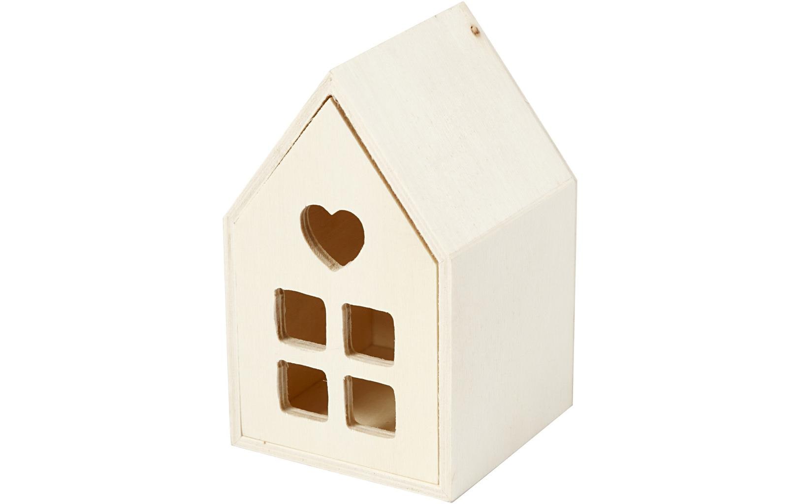 Creativ Company Holzhaus 10.8 x 6.8 x 6.8 cm