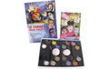 Eulenspiegel Schminkset Kinderschminken 12 x 3.5 ml, Pinsel, Schminkschämme