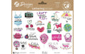 Z-Design Sticker A5 LETTERING Sprüche 2Bg 14.8 x 21