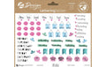Z-Design Sticker A5 LETTERING Tag+Monat2Bg 14.8 x 21
