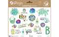 Z-Design Sticker A5 LETTERING Umwelt 2Bg 14.8 x 21