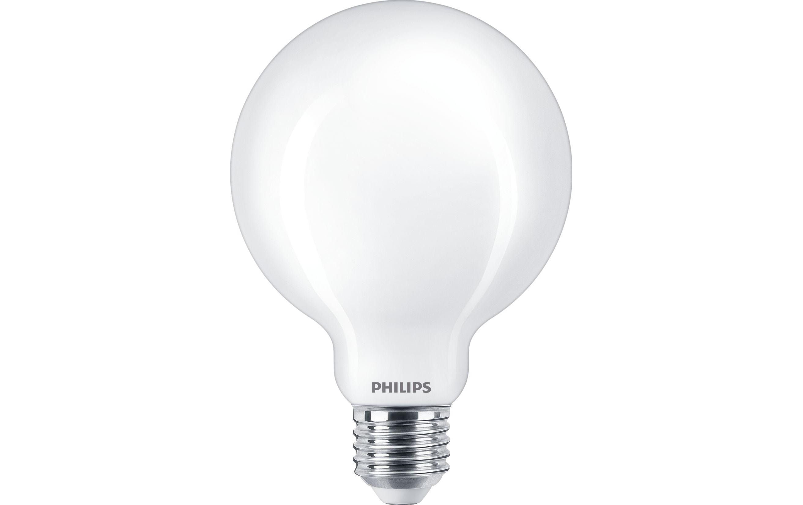 Philips LED Lampe 7W (60W) E27, G93, 806lm, 2700K, matt